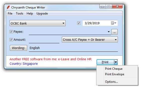 check printing software download